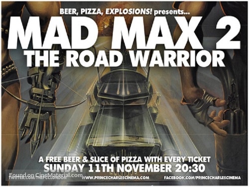 Mad Max 2 - British Movie Poster