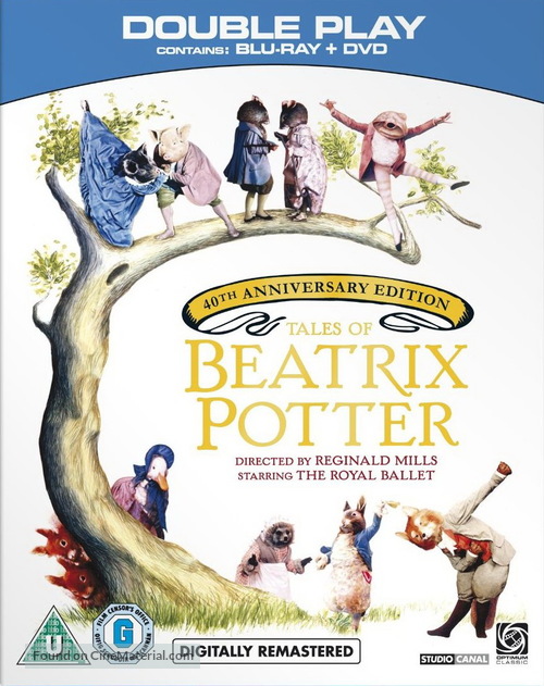 Tales of Beatrix Potter - British Blu-Ray movie cover