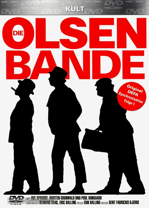 Olsen-banden - German DVD movie cover