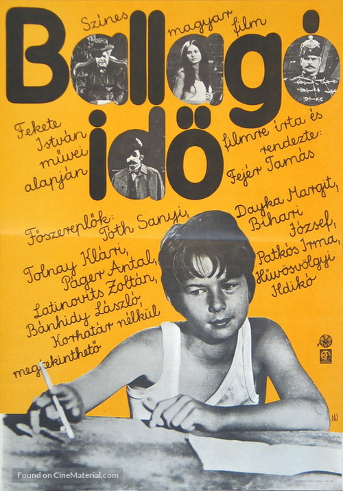 Ballag&oacute; id&ouml; - Hungarian Movie Poster