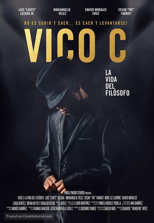 Vico C: La Vida Del Fil&oacute;sofo - Puerto Rican Movie Poster