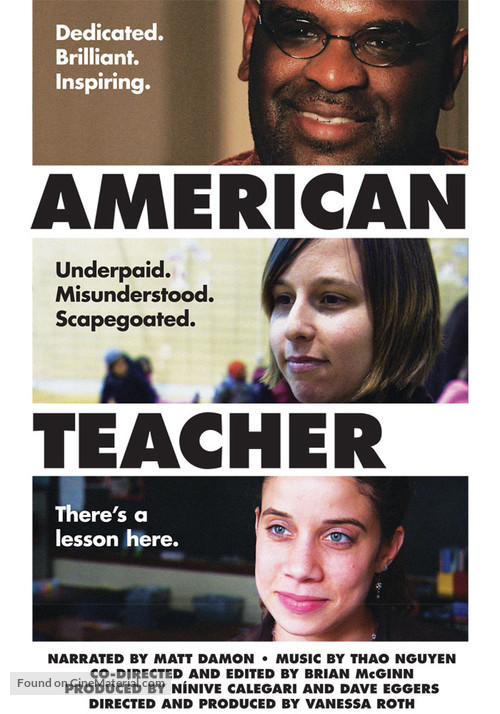American Teacher - Movie Poster