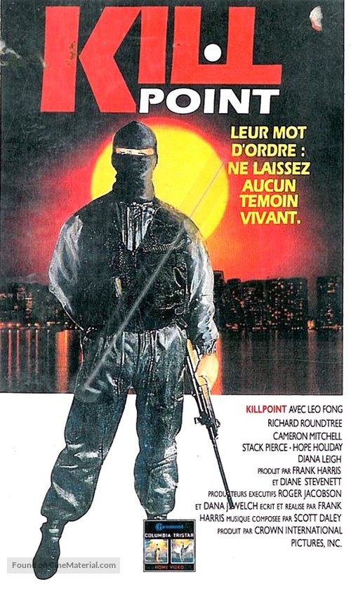 Killpoint - French VHS movie cover