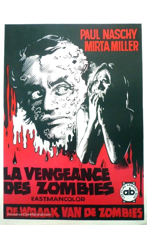 La rebeli&oacute;n de las muertas - Belgian Movie Poster