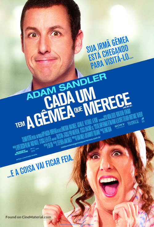 Jack and Jill - Brazilian Movie Poster