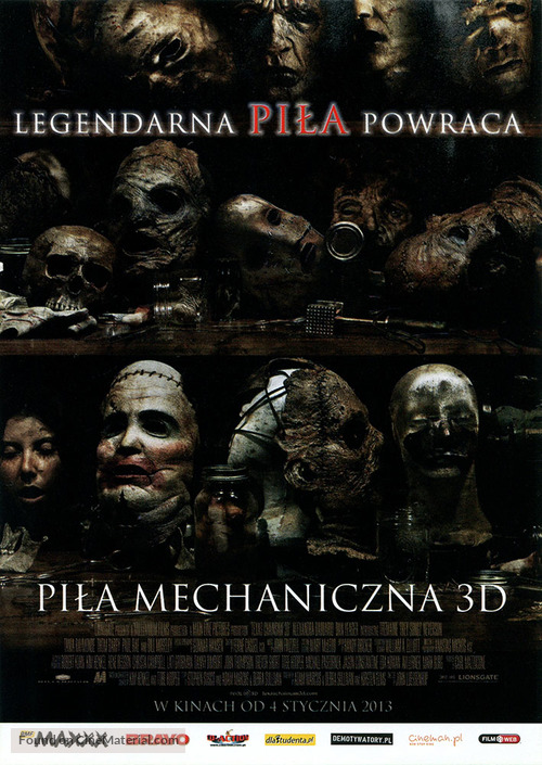 Texas Chainsaw Massacre 3D - Polish Movie Poster