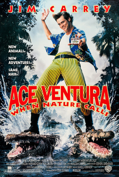Ace Ventura: When Nature Calls - Movie Poster