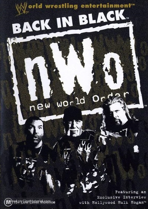 WWE Back in Black: NWO New World Order - Australian Movie Cover