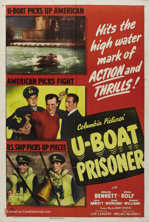 U-Boat Prisoner - Movie Poster