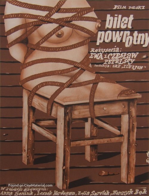 Bilet powrotny - Polish Movie Poster