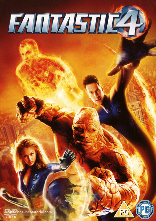 Fantastic Four - British Movie Cover