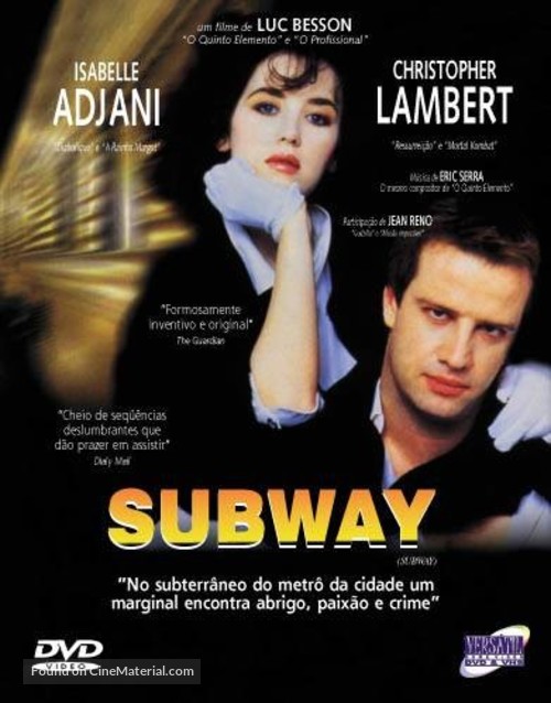 Subway - Brazilian DVD movie cover