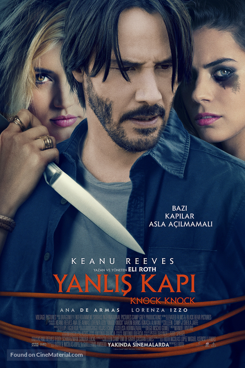 Knock Knock - Turkish Movie Poster