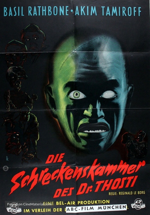 The Black Sleep - German Movie Poster