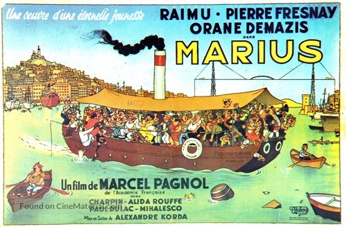 Marius - French Movie Poster