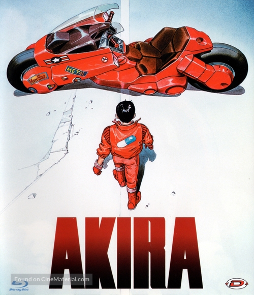 Akira - French Blu-Ray movie cover