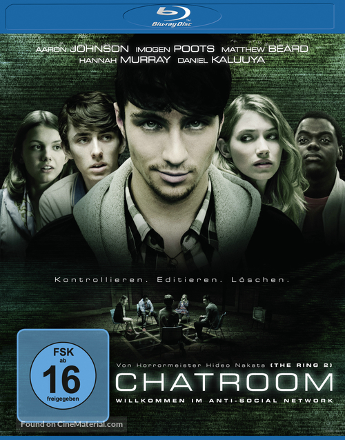 Chatroom - German Blu-Ray movie cover