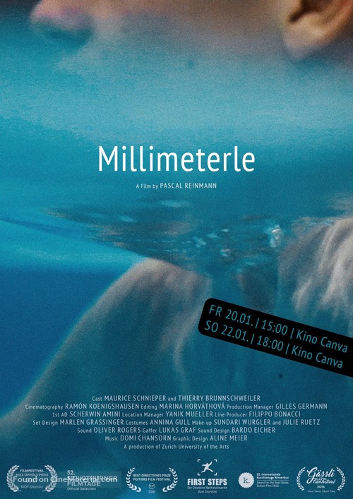 Millimeterle - Swiss Movie Poster