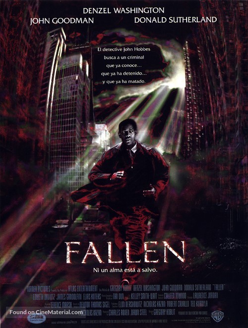 Fallen - Spanish Movie Poster