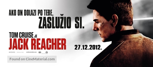 Jack Reacher - Croatian Movie Poster