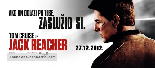 Jack Reacher - Croatian Movie Poster