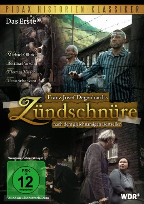 Z&uuml;ndschn&uuml;re - German DVD movie cover