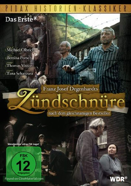 Z&uuml;ndschn&uuml;re - German DVD movie cover