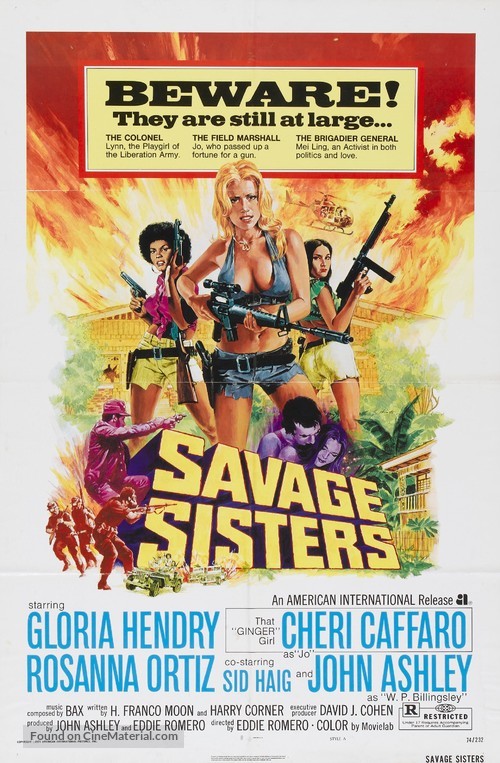 Savage Sisters - Movie Poster