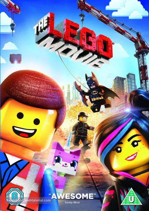 The Lego Movie - British Movie Cover