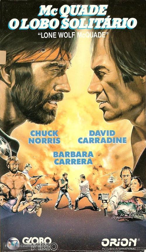 Lone Wolf McQuade - Brazilian VHS movie cover