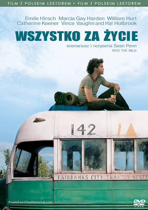 Into the Wild - Polish DVD movie cover