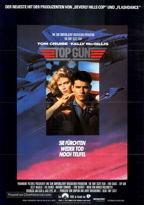 Top Gun - German Movie Poster