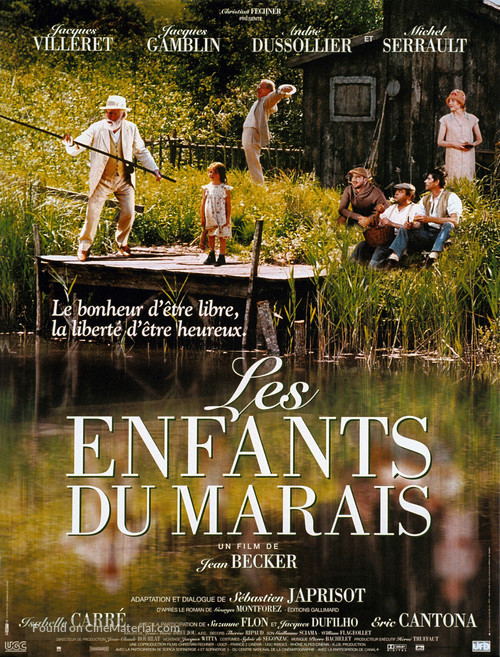 Enfants du marais, Les - French Movie Poster