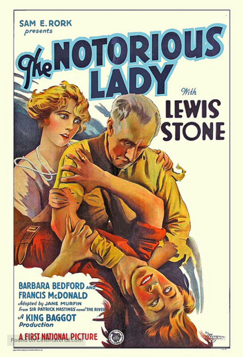 The Notorious Lady - Movie Poster