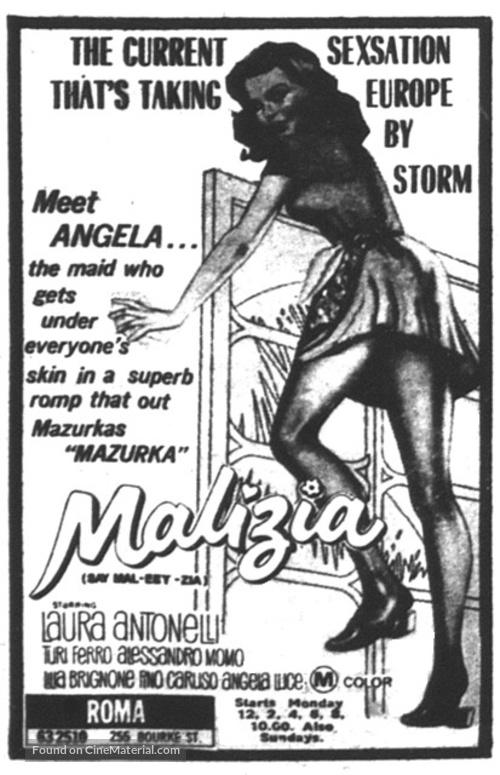 Malizia - poster