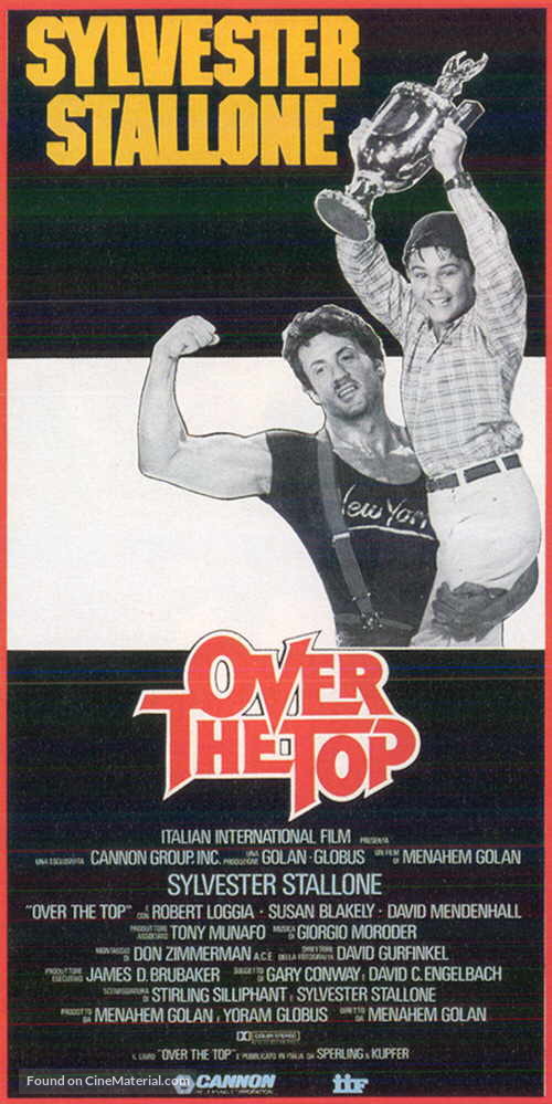 Over The Top - Italian Movie Poster