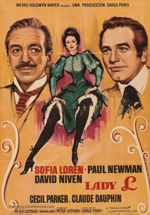 Lady L - Spanish Movie Poster