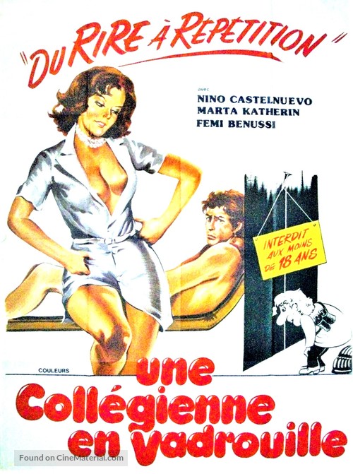 La collegiale - French Movie Poster