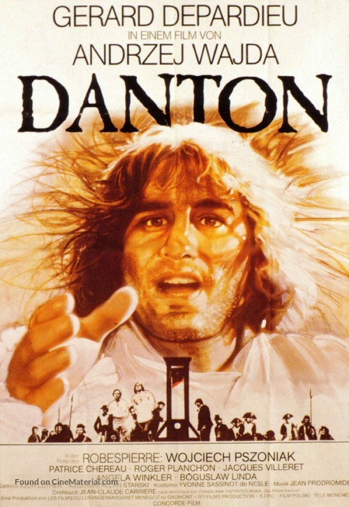 Danton - German Movie Poster