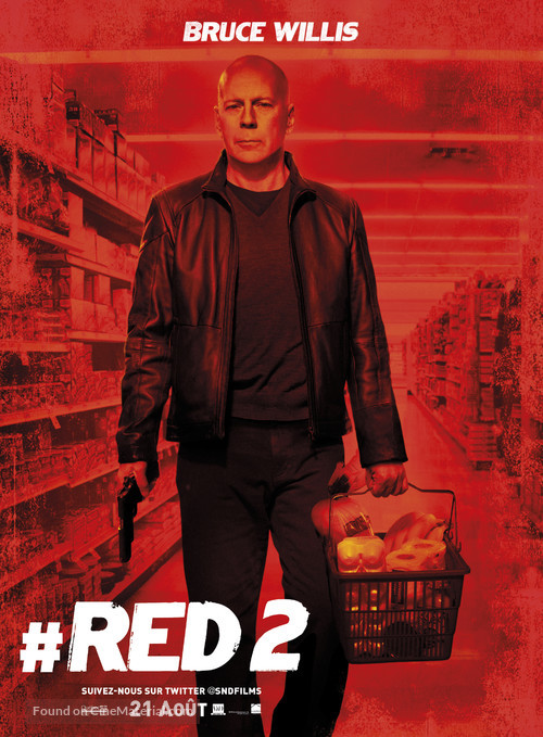 RED 2 - French Movie Poster