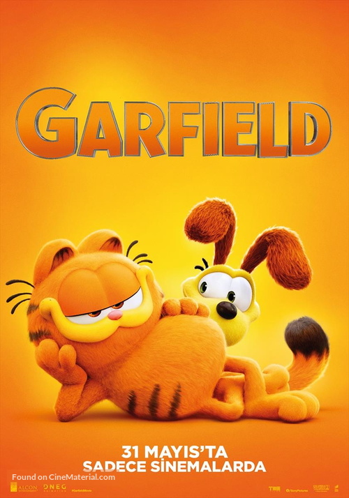 The Garfield Movie - Turkish Movie Poster