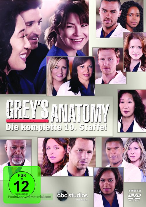 &quot;Grey&#039;s Anatomy&quot; - German DVD movie cover