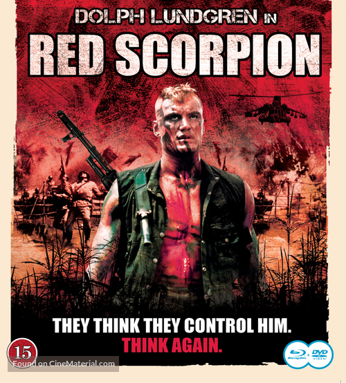 Red Scorpion - Swedish Blu-Ray movie cover