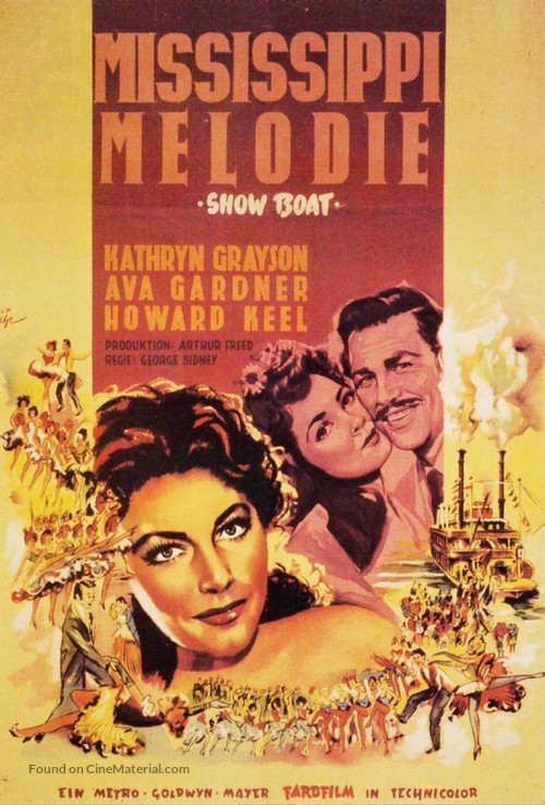 Show Boat - German Movie Poster