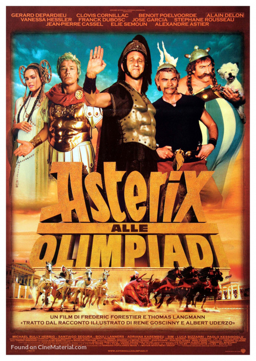 Ast&egrave;rix aux jeux olympiques - Italian Movie Poster