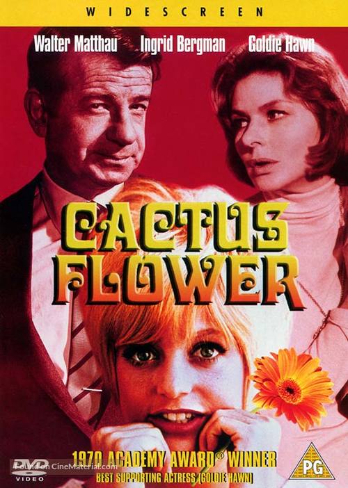 Cactus Flower - British DVD movie cover