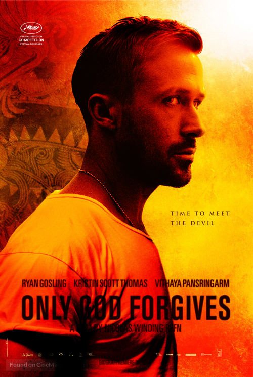 Only God Forgives - Danish Movie Poster