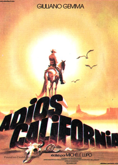 California - French Movie Poster