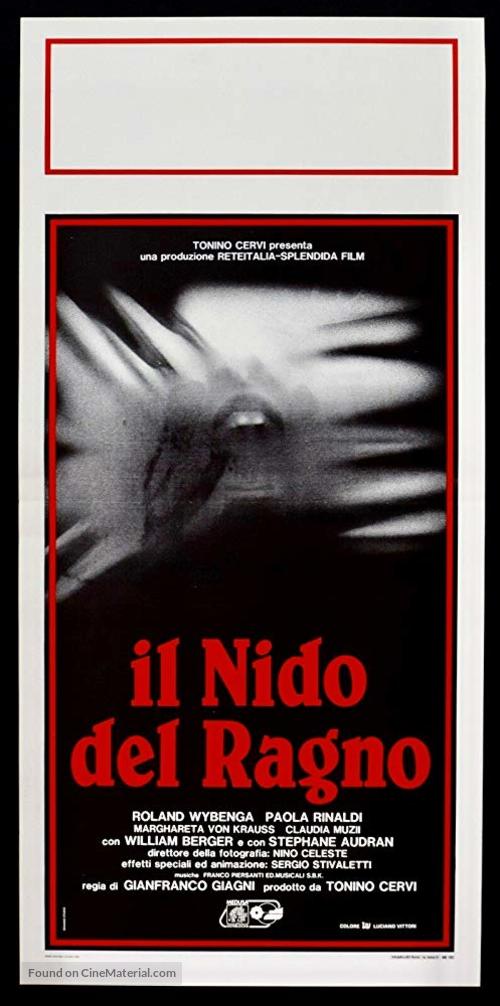 Il nido del ragno - Italian Movie Poster