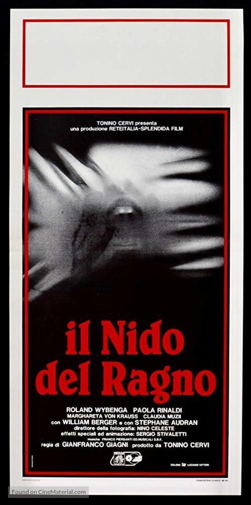 Il nido del ragno - Italian Movie Poster